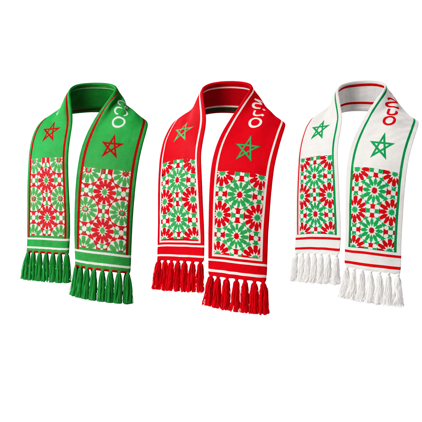 Écharpe Officielle Maroc – CAN 2025