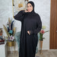Abaya de prière avec bonnet intégré