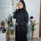 Abaya de prière avec bonnet intégré
