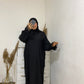 Abaya de prière avec bonnet intégré