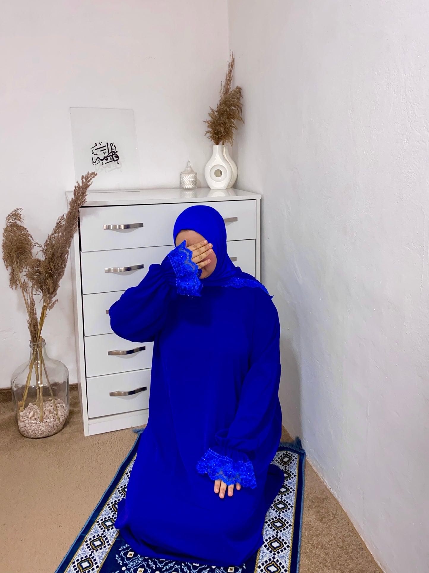 Abaya de prière avec bonnet intégré