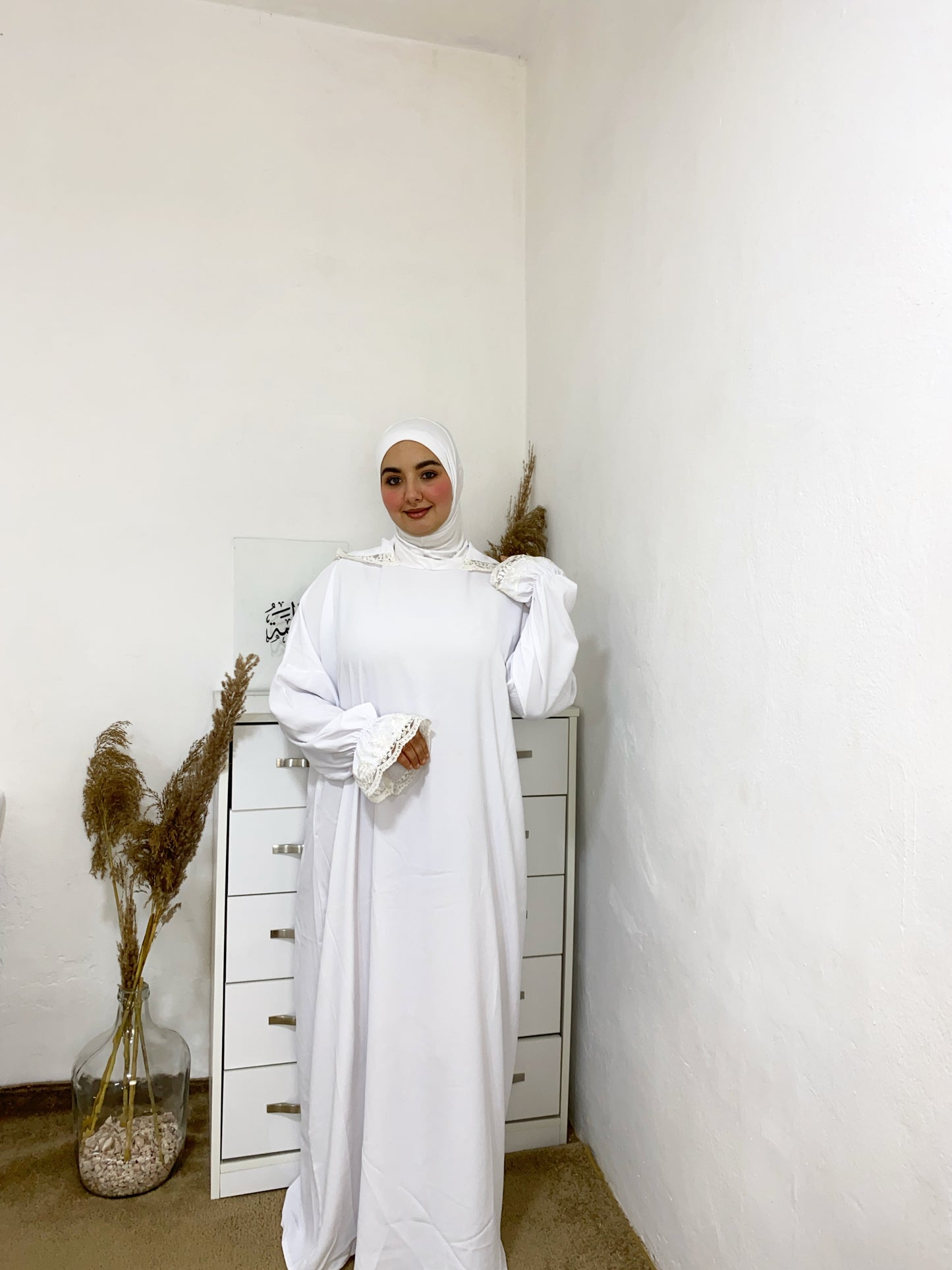 Abaya de prière avec bonnet intégré