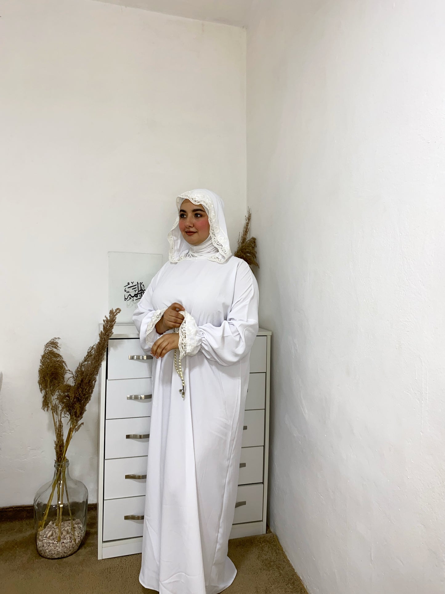 Abaya de prière avec bonnet intégré