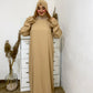 Abaya de prière avec bonnet intégré