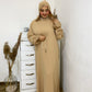 Abaya de prière avec bonnet intégré
