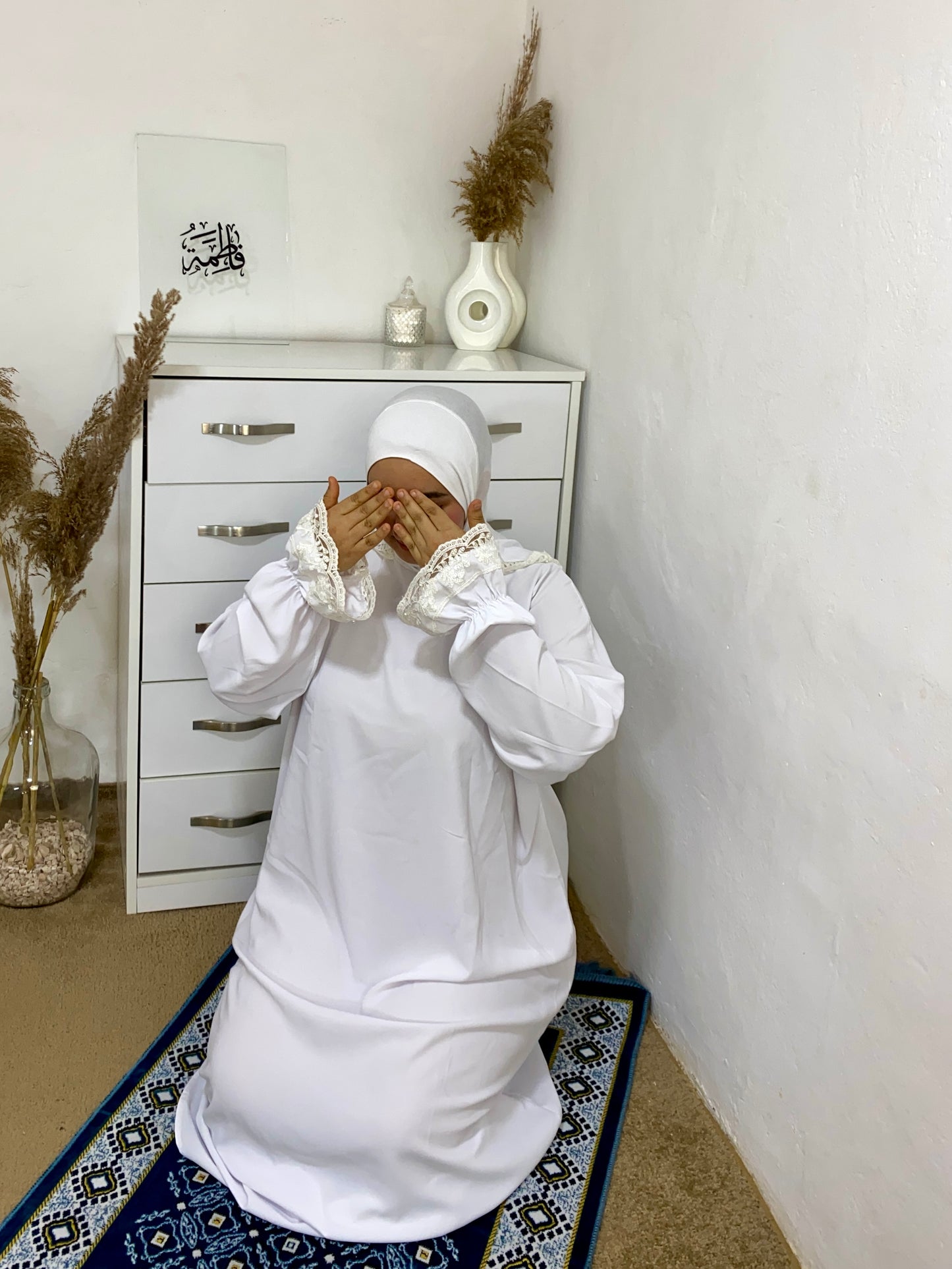 Abaya de prière avec bonnet intégré