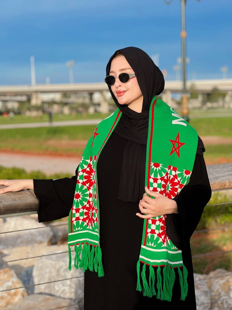 Écharpe Officielle Maroc – CAN 2025