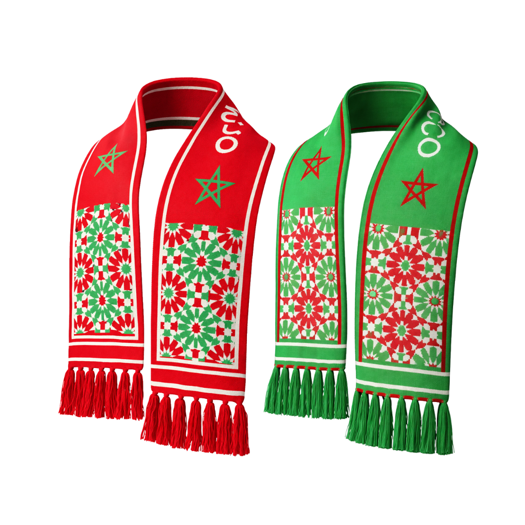 Écharpe Officielle Maroc – CAN 2025