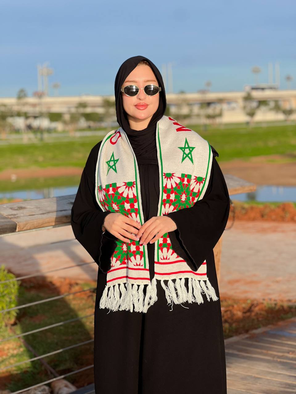 Écharpe Officielle Maroc – CAN 2025