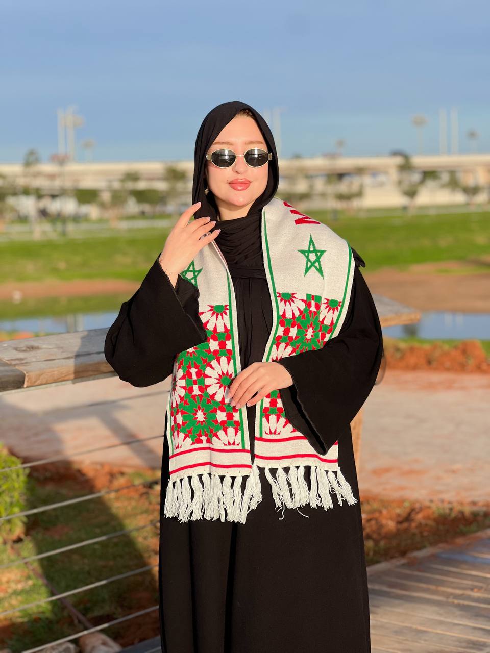 Écharpe Officielle Maroc – CAN 2025